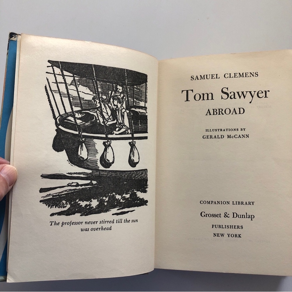 Vintage Companion Library Tom Sawyer Abroad and A Dog of Flanders 1965 - Picture 5 of 14